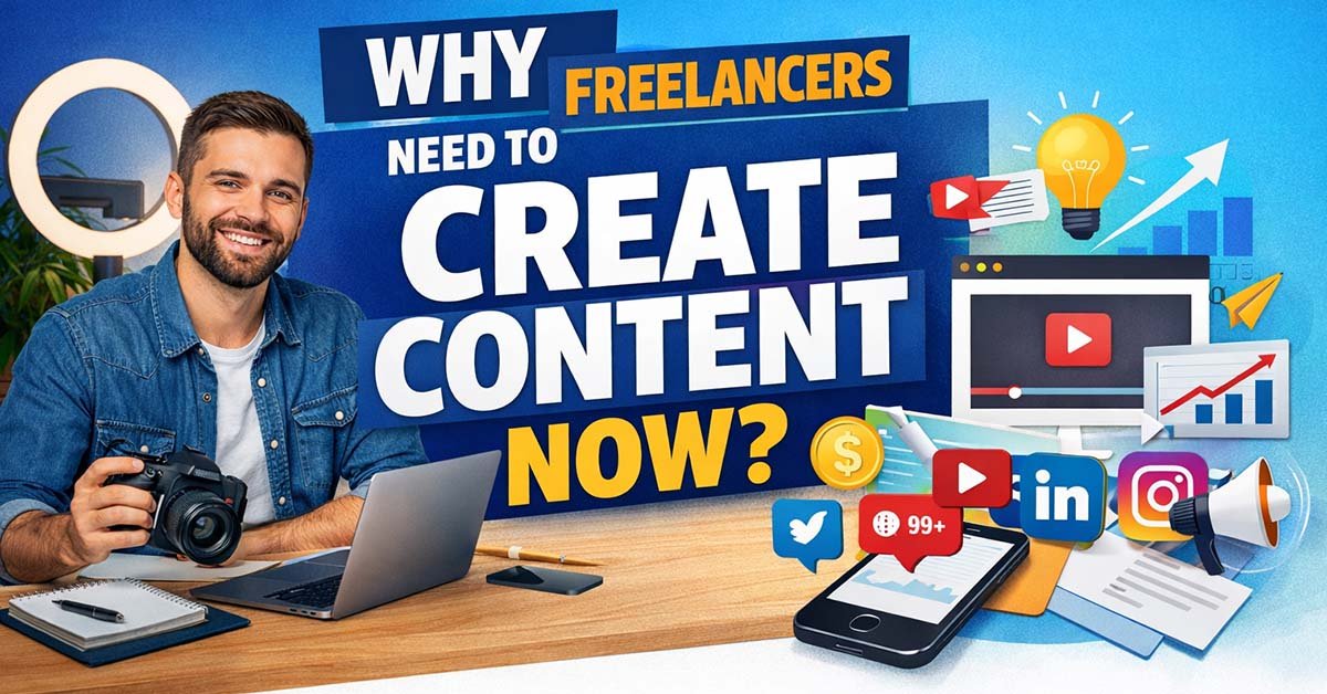 Why Freelancers Need to Create Content Now