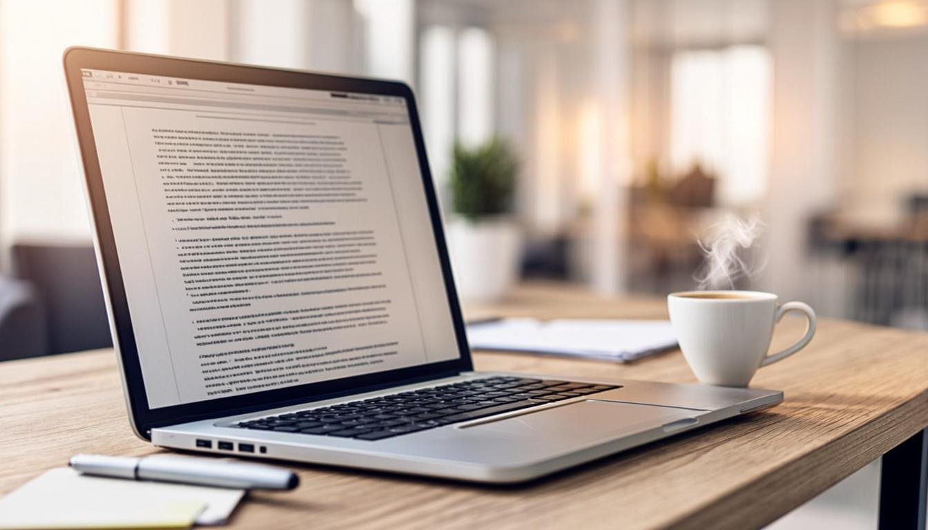 Best AI Writing Tools for Bloggers and Content Creators (2026) AI writing tools on laptop for content creators