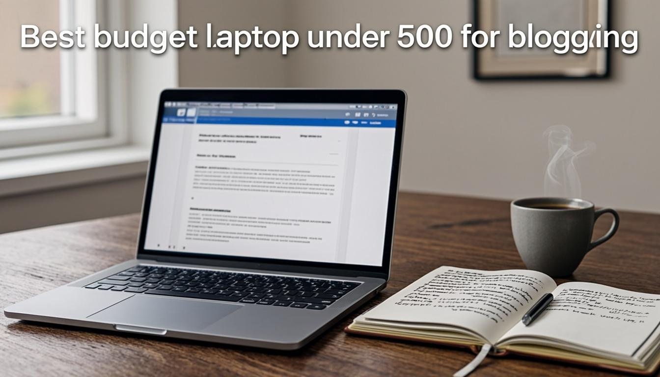 Best budget laptop under 500 for blogging