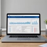 Web hosting comparison for bloggers on laptop
