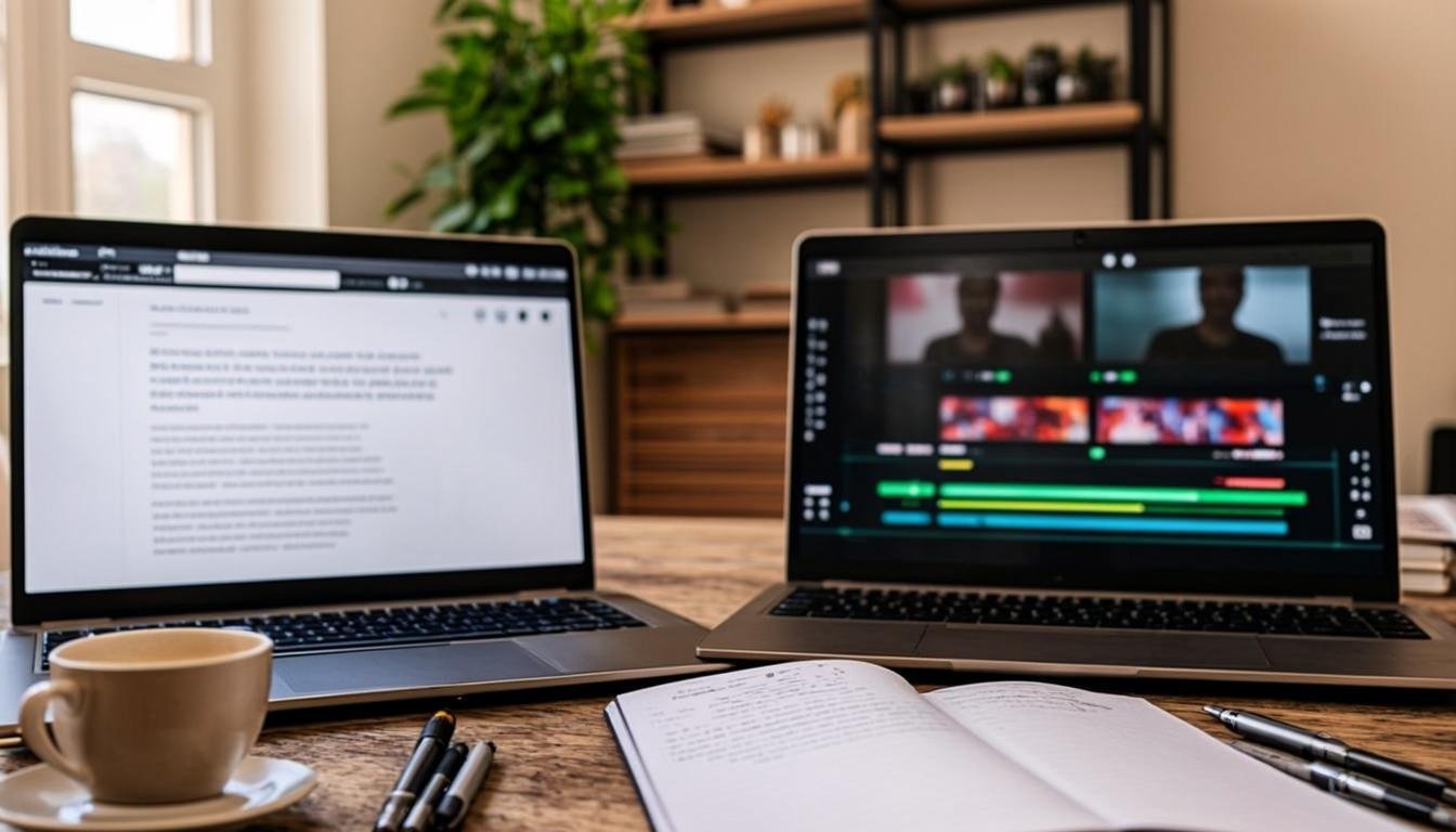 Blogging vs YouTube comparison