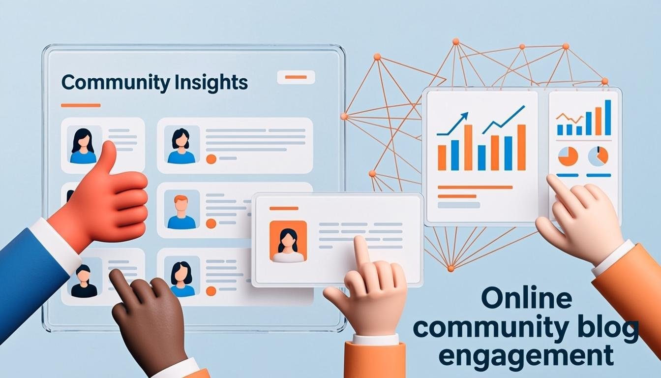 Online community blog