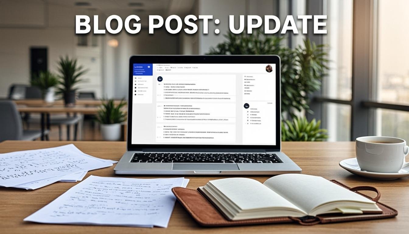 Updating old blog posts for freshness