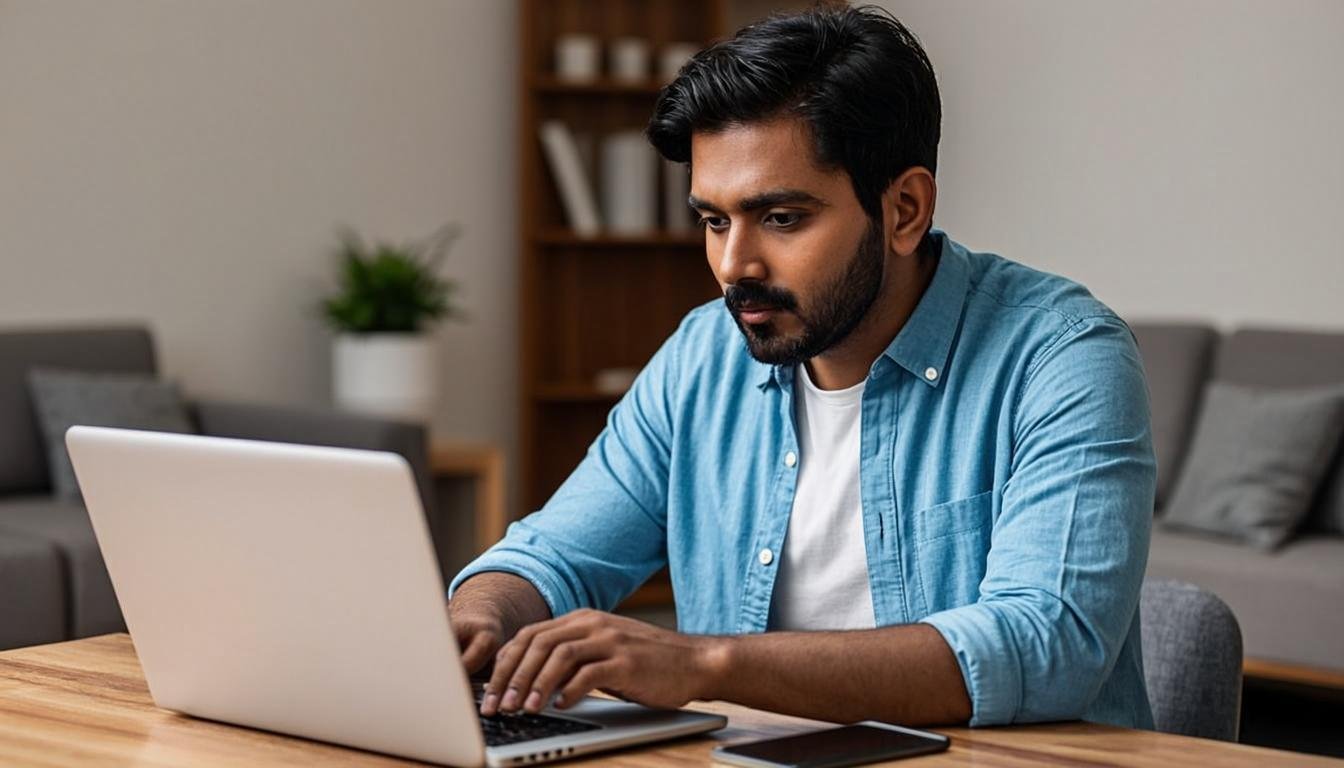How to Earn Money Online in Pakistan Without Investment (2026) Earning money online from home in Pakistan on laptop