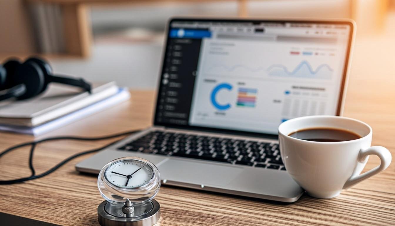 How to Speed Up Your WordPress Blog: Complete Optimization Guide (2026) WordPress speed optimization on laptop with metrics