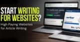 How to Start Writing Articles for Websites